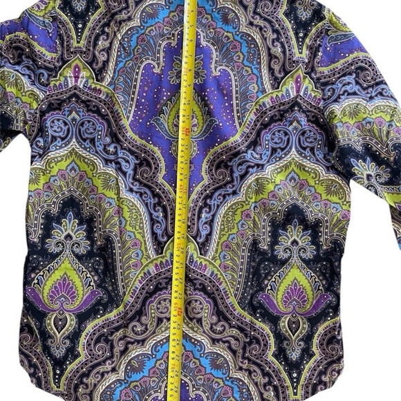 Robert Graham Virgil Button Up Shirt - Psychedelic / Paisley Print - Size Large - Picture 10 of 12